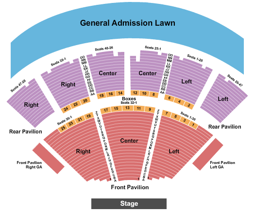 Ravinia Pavilion James Taylor Seating Chart